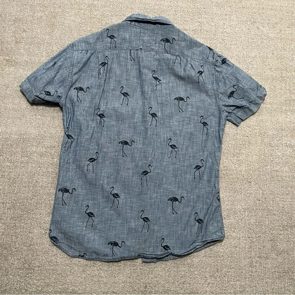 Bonobos Slim Fit Flamingo Short Sleeve Shirt - Picture 3 of 7